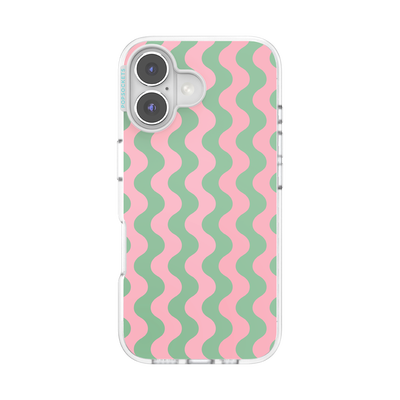 Wavy Flamingo — iPhone 16 MagSafe Case